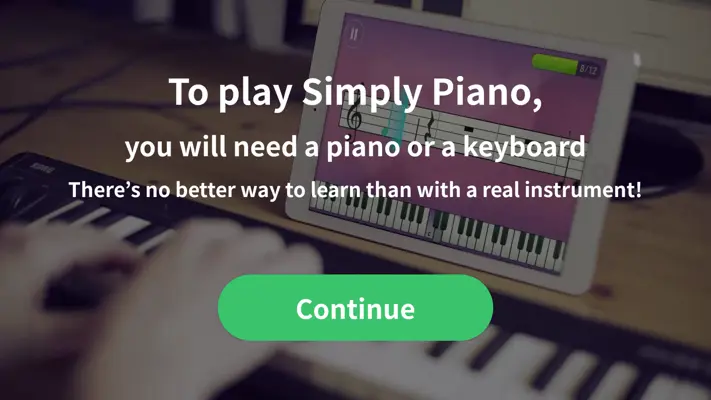 Simply Piano by JoyTunes android App screenshot 2